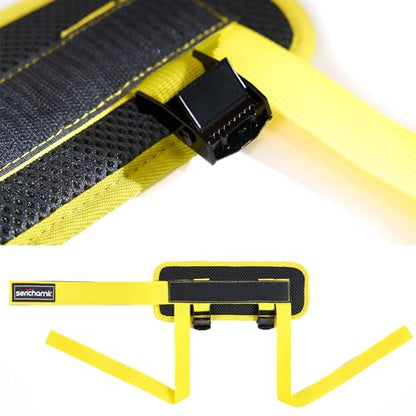 Adjustable Adjustable Feet Dumbbell Attachment,Feet Weight Lifting-Foot Weights for Exercise, Leg Extensions,Tibialis Trainer,Leg Lift Exercise Equipment - color: Style 1-Yellow 1pc