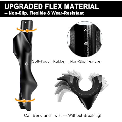 Golf Grip Trainer, Grip Trainer for Golf Clubs - Right Hand Golf Training Aid with Ergonomic Design, Corrects Golf Grip Posture and Improves Swing Accuracy