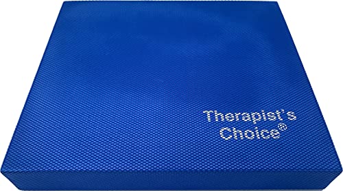 Large (15.5" x 13.5" x 2.3") Balance Pad, Made from Closed Cell Foam (Blue, Large)
