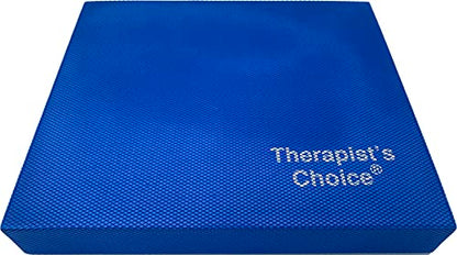 Large (15.5" x 13.5" x 2.3") Balance Pad, Made from Closed Cell Foam (Blue, Large)