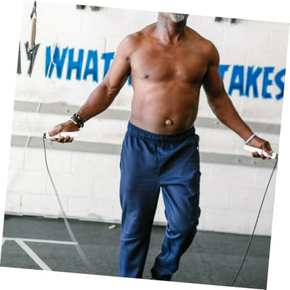 Holibanna Smart Ropeless Jump Rope Cordless Fitness Skipping Rope with Digital Counter for Indoor Arm Strength Training and Weight Loss Portable Exercise Tool for Women and Men