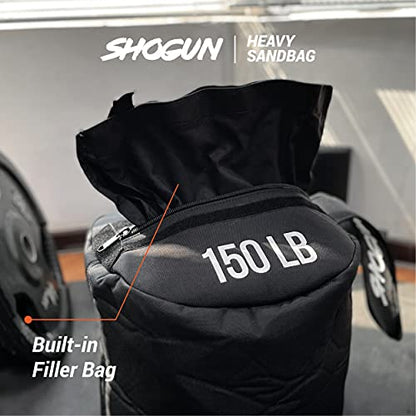 Shogun Sandbags for Working Out – Heavy Duty Workout Sandbag for Weight Training, Cross Training, Strongman, Fitness & Military Use – Adjustable Exercise Sand Bags for Full Body Training