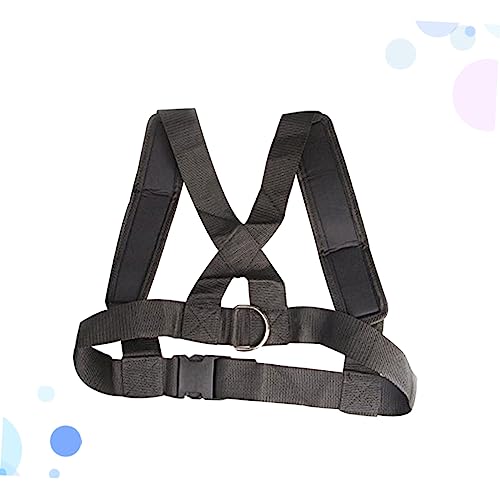 Sled Workout Harness with Heavy Duty Hooks for Fitness Training
