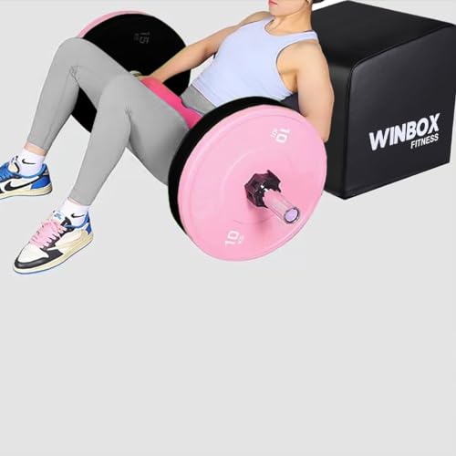 Hip Thrust Machine, Workout Box for Hip Thrust, Core & Ab Strength Training, Leg Glute Workout Equipment for Home and Gym