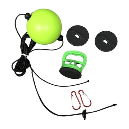 kowaku Double End Punching Ball, PU Reflex Speed Ball for Boxing Agility Training, with Suction Cup and Sticky Disc Mount