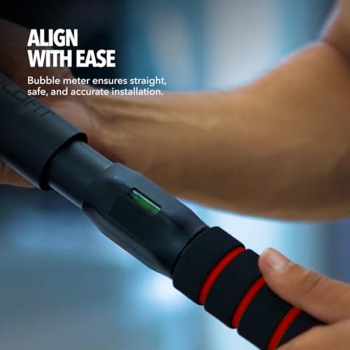 Boldfit Pull Up Bars For Home Workout -Chin Up Bar Gym Accessories for Men Door Way Adjustable Hanging Rod Without Screw, Anti-skid Grip, Strength Training Exercise Bar- Pullup Bar
