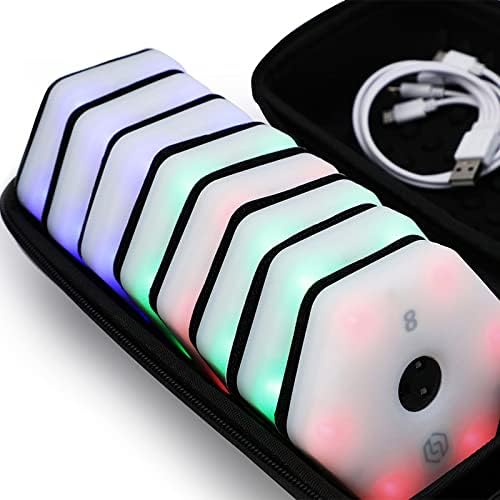 Reaction Training Light Speed Agility Improvement Reaction Lights Training Pods for Soccer Basketball Boxing Training