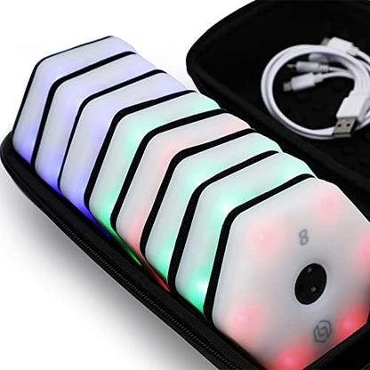 Reaction Training Light Speed Agility Improvement Reaction Lights Training Pods for Soccer Basketball Boxing Training