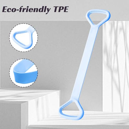 Resistance Bands, Figure 8 with Handles - color: Light Blue