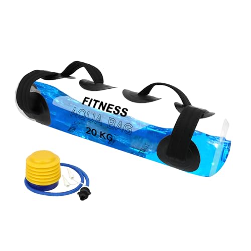 Aqua Bag Workout, Adjustable Training Bag and Power Bag with Water, Core and Balance Trainer, Portable Stability Fitness &Full Body Exercise Equipment for Weight