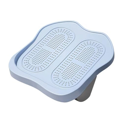 Folding Calf Stretching Platform for Compact Storage and Flexibility Ergonomic Stretcher Stretch Leg Stretcher - color: Blue