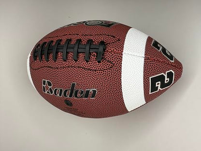Focus Football - Concentration Training System - Leather Ball with Numbers for Improved Youth Catching Performance