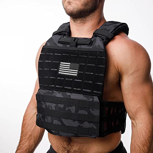 PETAC GEAR Weighted Vest For Men Workout Adjustable Strength Training Vests for Workouts Running Endurance Women Gym Fitness Weight Clothing - color: MK（Vest Only）