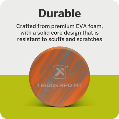 TriggerPoint Foundation Roller - Premium EVA Foam Muscle Recovery and Flexibility Roller, Soft Compression for Injury Prevention, Travel-Friendly, Ideal for Athletes
