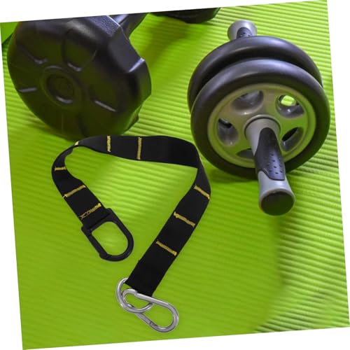 HEMOTON Fitness Sled Pulling Belt Adjustable Endurance Training Harness with Spring Buckle Durable Straps for Sled Pull Training for Home Gym Workouts and Athletes