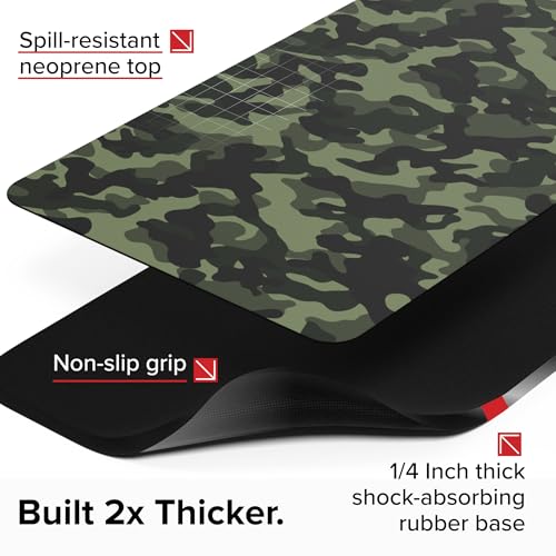 Falko Tactical Gun Cleaning Mat, Gun Mat for Handgun, Rifle and Shotgun - color: Camouflage, size: 36x12