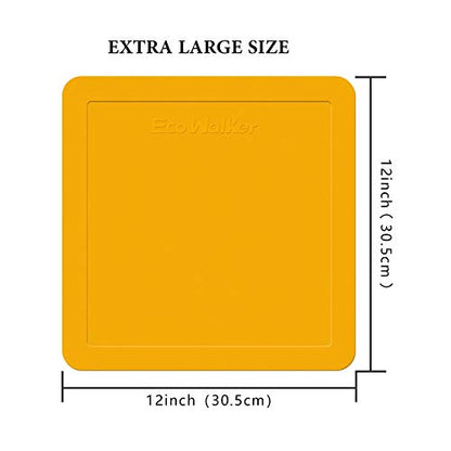 12inch Flat Square Spot Marker Multi-Color Exercise Kids Floor Playmat