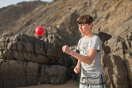 BS Toys Reflex Ball – active hand and eye training for children – including forehead band and foam ball – easy to put on, many hours of fun – from 6 years