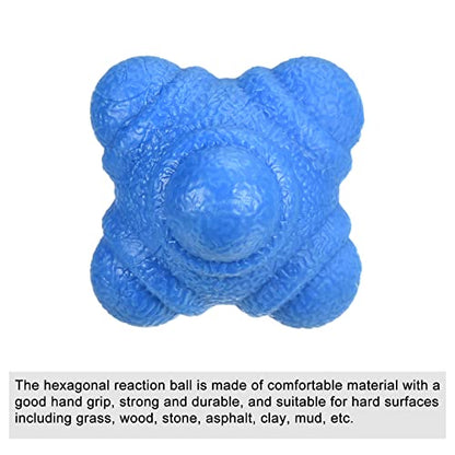 PATIKIL Bounce Reaction Balls, Coordination Training Ball Agility Trainer TPR Low Difficulty for Speed Reflex