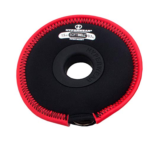 HYPERWEAR SoftBell Hand Weight Plates – Modular Soft Weights for Dumbbells, Kettlebells & Barbells