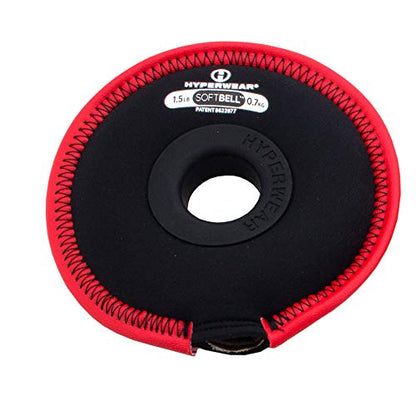 HYPERWEAR SoftBell Hand Weight Plates – Modular Soft Weights for Dumbbells, Kettlebells & Barbells