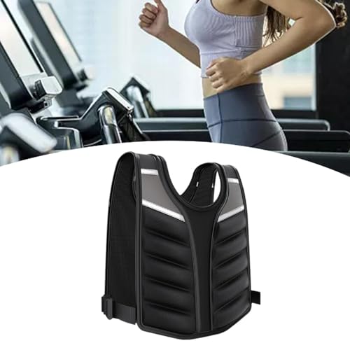 Weighted Vest Weighted Jacket Workout Strength Training Jogging Fitness Home Gym Calisthenics Running for Adults Weight Vest