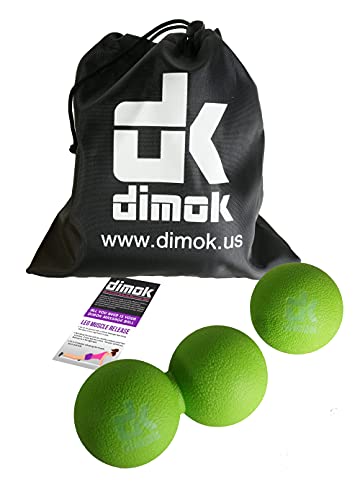 Massage Balls Myofascial Release Pressure Trigger Point Therapy Feet Back Neck Roller Deep Tissue Massage Tools- Peanut Spiky Double Single Lacrosse Ball