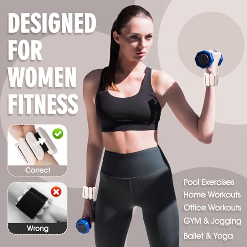 Wrist Weights, 2Pack Wrist Ankle Weights for Women & Men, 2lb Adjustable Silicone Arm and Leg Weighted Bangles(1LBs Each), Fits for Yoga, Pilates, Home Gym, Jogging, Cardio, Strength Training - color: Beige