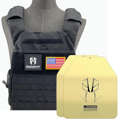 Weighted Vest Men 20lbs with weights : Curved Weight Vest Plates Pair Included - 20 Pounds workout vest with phone pocket. 20lb Weighted Vest for Men and Women with adjustable weights - Chaleco con peso para entrenar- Murph Vest, Wods, Training, Running,