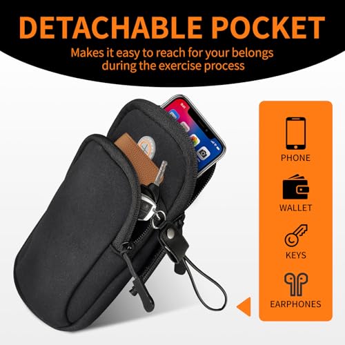Adjustable Weighted Vest, 0-10 lb/0-12 lb/0-18 lb Weight Vest for Women and Man with 8 Removable Sandbag and Pocket | Weighted Vest for Walking, Running, Weight Loss, Strength Training