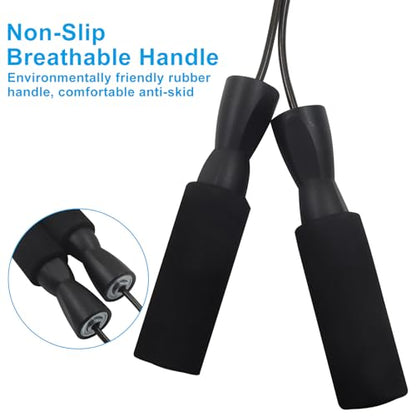 Tangle-Free Jump Rope - color: Black