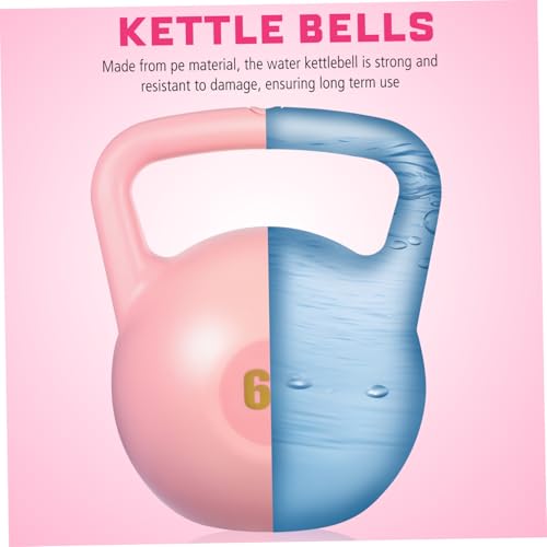 Soft Water-filled Kettlebell PE Material Strength Training Equipment for Home Gym Fitness Workouts Women and Men Weight Exercise