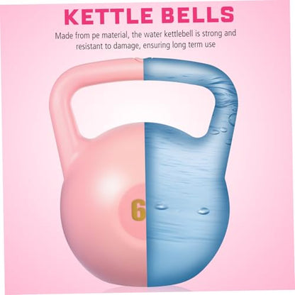 Soft Water-filled Kettlebell PE Material Strength Training Equipment for Home Gym Fitness Workouts Women and Men Weight Exercise