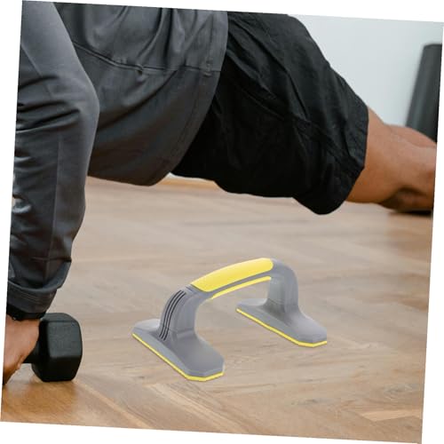 2Pcs Pushup Board Fitness Equipment Bar Stands with Grip Handles Lightweight Portable Strength Training for Home and Travel Workout Floor Exercise