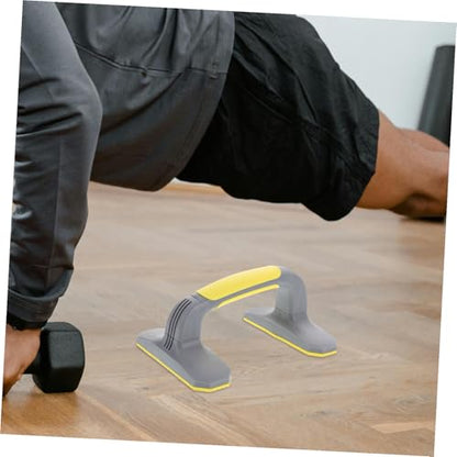 2Pcs Pushup Board Fitness Equipment Bar Stands with Grip Handles Lightweight Portable Strength Training for Home and Travel Workout Floor Exercise