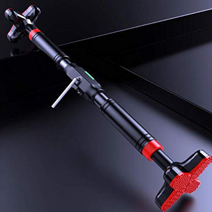 Pull-Up Bars AGYH Door Corridor Horizontal Bar, Wall-Mounted Fitness Bar Without Screws, Non-Slip and Anti-Rotation, 100-150 Adjustable, Safety Load 250kg