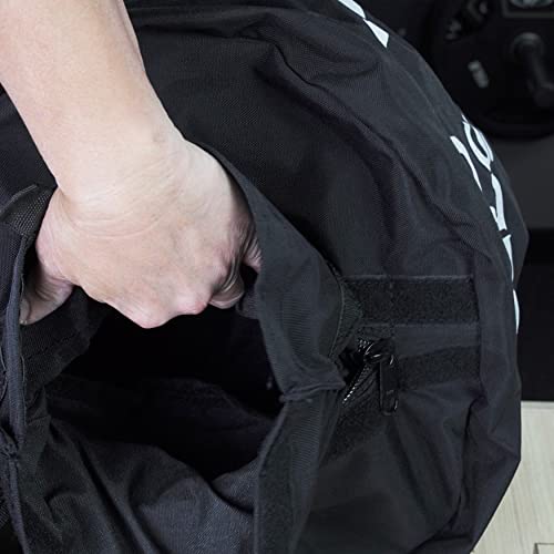 Valor Fitness Self-Fill Strongman Heavy Sandbags – Stone and Atlas Style Bag - 200 lb Built in Fill Bag for Extra Durability - Strength and Conditioning - Multiple 200 lb Max