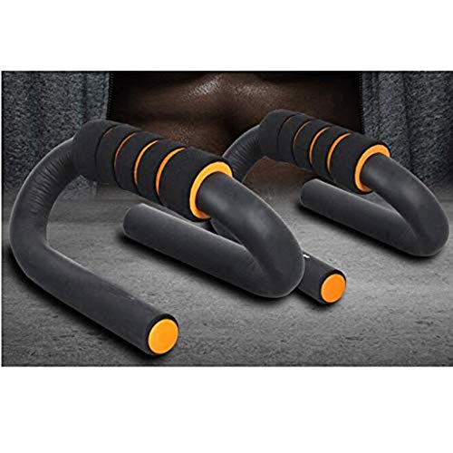 Push Up Bars - Strong Chrome Steel Pushup Stands with Comfortable Foam Grip and Non-Slip