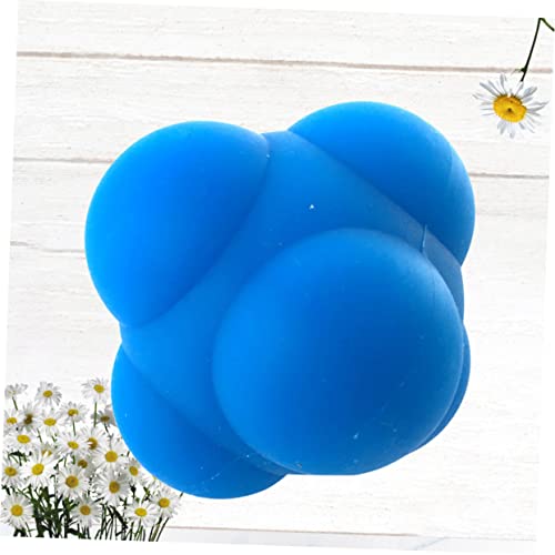 6-Sided Reflex Training Ball Agility and Reaction Speed Ball for Fitness Workout