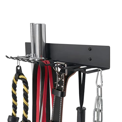 Home Gym Storage Rack, Extra Long 23‘Barbell Rack Weight Room Organizer 11 Prong Gym Equipment Storage Rack for Gym Accessories Like Fitness Bands,Resistance Bands,Straps,Foam Rollers,Barbell