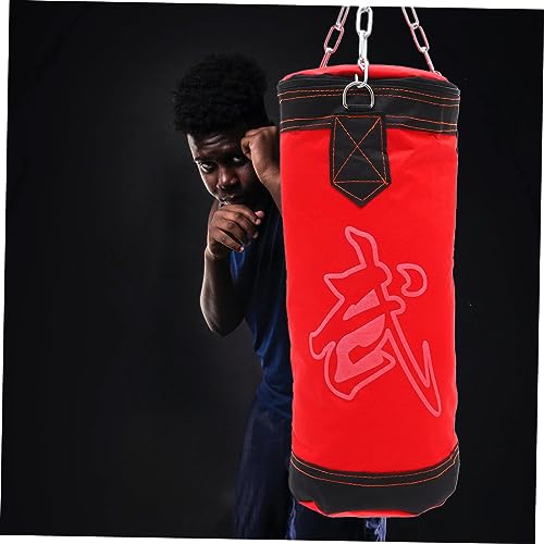 Empty Kick Sandbag Durable Hanging Fitness Bag for Boxing and Karate Training Fine Workmanship Stylish Design for Adults Unfilled Punching Bag for Exercise