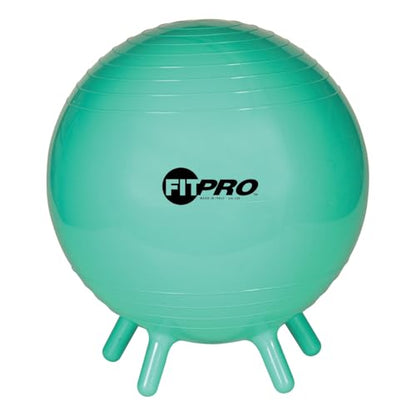 Champion Sports FitPro & Maxafe® Sitsolution Stability Balls – Balance, Core, & Strength Exercise Ball for Home, Gym, or Office Workouts – Durable, Burst-Resistant Fitness Ball