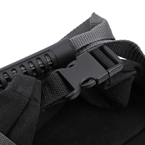 Canvas Weightlifting Training Sandbag, Fitness Sandbag with Comfortable Handle and Secure Buckle Closure, Durable Fillable Load Bag for Home Gym Travel Workouts