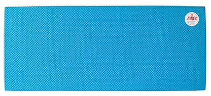 Airex Balance Pad Foam Board Stability Cushion Exercise Trainer for Balance, Stretching, Physical Therapy, Mobility, Rehabilitation and Core Strength Training 16 x 40 x 2.5, Blue - style: X-Large