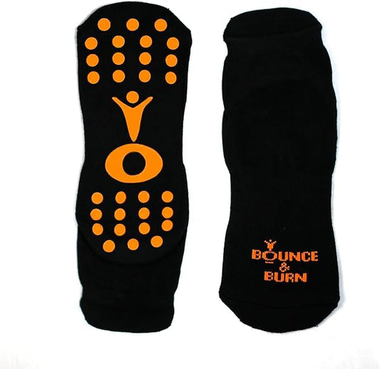 Premium Nonslip Grip Socks Anti-Skid - USA Size, Perfect for Trampoline Yoga Pilates - size: USA 9.5-12.5