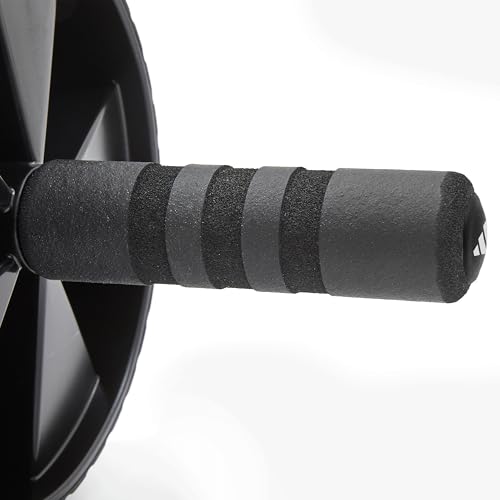 Adidas ADAC-11404-1 Ab Wheel Foam Roller, Abdominal Roller, Abdominal Training, Myofascial Release