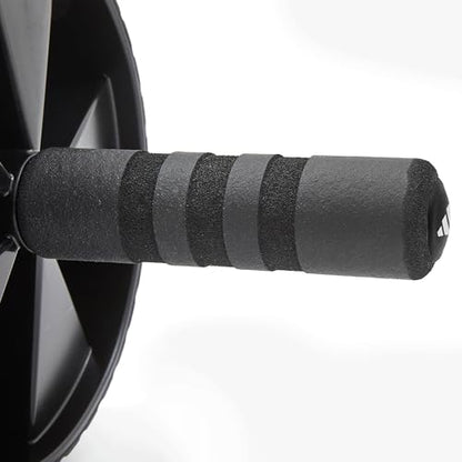 Adidas ADAC-11404-1 Ab Wheel Foam Roller, Abdominal Roller, Abdominal Training, Myofascial Release