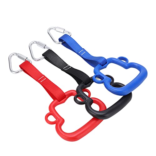 Gymnastic Rings Monkey Shape Ring 200Kg Load Bearing Climbing Training Equipment for Children Swing