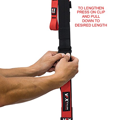 Valor Fitness Suspension Training Straps, Full Body Trainer for Home Gym