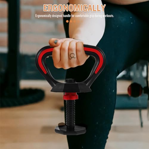 POPETPOP Adjustable Kettlebell Grip Handle Multi- Weight Accessory for Strength Training and Cardio Workouts Compact and Durable Design for Home Gym Use